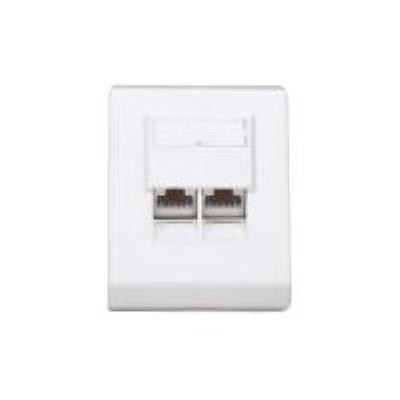 Intellinet Cat5e Surface Mount Box - vlakke montagekast voor netwerk