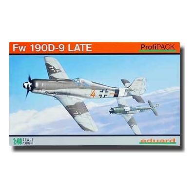 EDUARD EDK8189 FW190 D-9 LATE 1:48 PROFIPACK PLASTIC KIT MAQUETTE