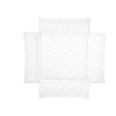 Schardt 132130000 1/679 tapis de parc imprimé petites étoiles grises 100 x 100 cm