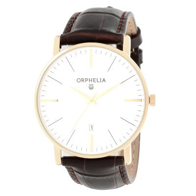 Montre Orphelia Simplicity-61503 en Cuir Marron