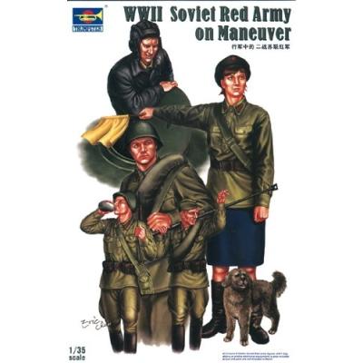 TRUMPETER 1:35 - WWII SOVIET RED ARMY TANK SOLDIERS
