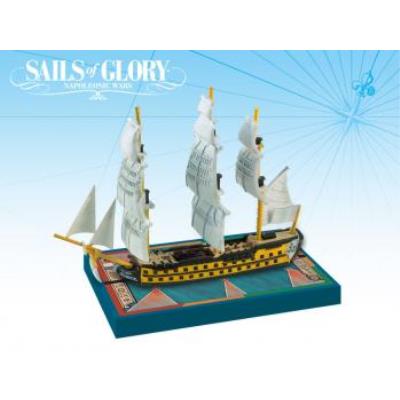 Ares Games - Sails Of Glory - Ship Pack : Commerce de Bordeaux 1784
