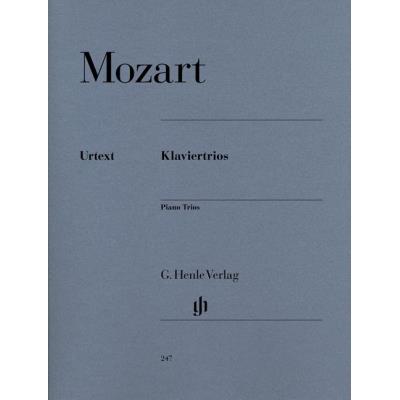 Partitions classique HENLE VERLAG MOZART W.A. - PIANO TRIOS Piano