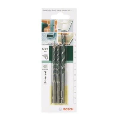 Bosch Jeu De 3 Forets Polyvalents pour Uneo