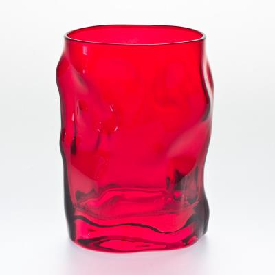 Bormioli - Verre Eau 30Cl Sorgente Rouge (Lot De 6)