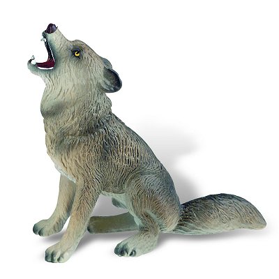 Bullyland - Loup assis - Deluxe