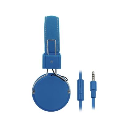 Myway casque arceau stereo blue avec micro