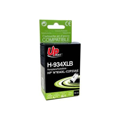 UPrint - zwart - gereviseerd - inktcartridge (alternatief voor: HP 934XL, HP 935XL)