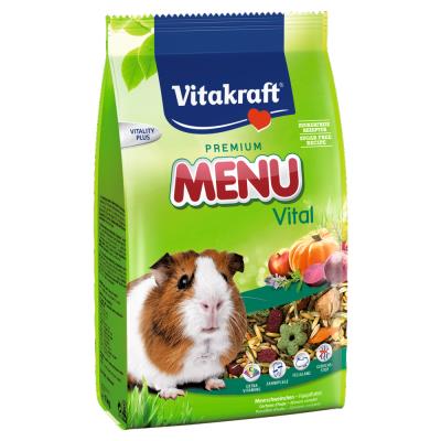 Comparer les prix de Vitakraft - Sachets Fraîcheur Premium Menu Vital pour Cochons d'Inde - 2,5Kg