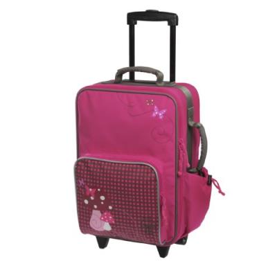 Lässig Kids - LMTR128 - Jeu de Plein Air - Kids Trolley - Mushoom magenta