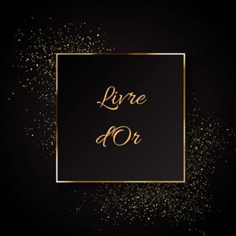 LIVRE D'OR : Livre d'or pour évènement : anniversaire, mariage, départ en retraite - 100 pages - 20,95 x 20,95 cm - 1