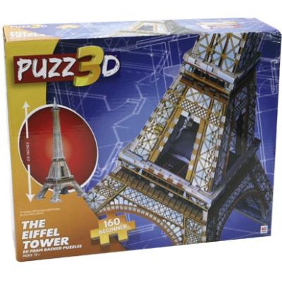 MB - Puzzle 3D en Carton Plume - Tour Eiffel