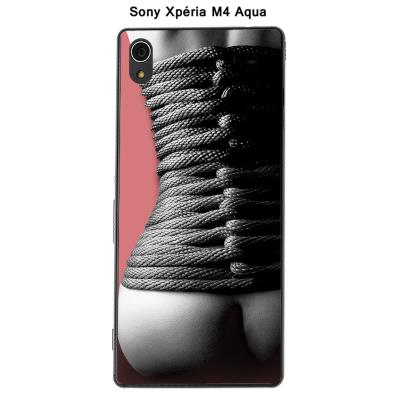 Coque Sony Xpéria M4 Aqua - Bondage dos - 7