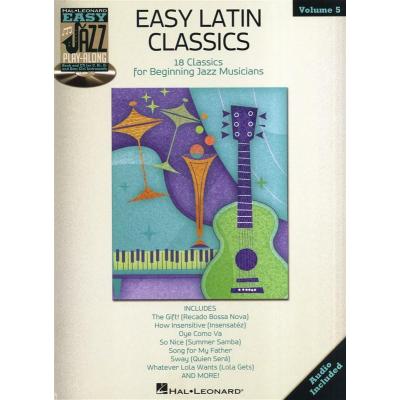 Easy Jazz Play-Along Volume 5: Easy Latin Classics + Cd