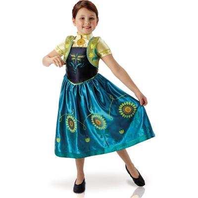 Disney - La Reine des Neiges : Une Fête Givrée - Déguisement Anna - Taille M 5-6 ans