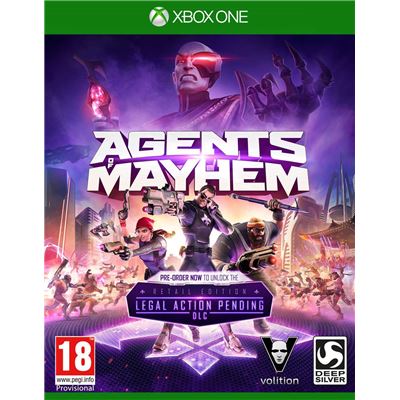 Agents of Mayhem Steelbook Edition - Exclusivite Micromania
