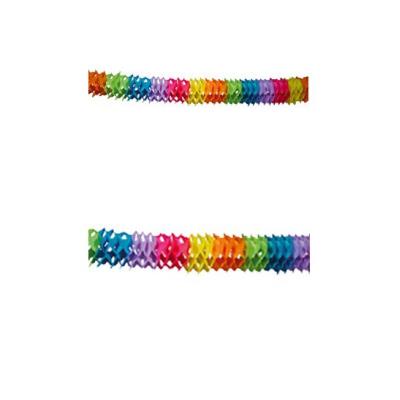 Guirlande papier multicolore (6 m)