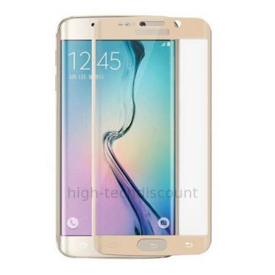 Film de protection vitre verre trempé incurvé intégral pour Samsung G928F Galaxy S6 Edge Plus - OR