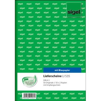 Sigel lieferschein a5hoch li535