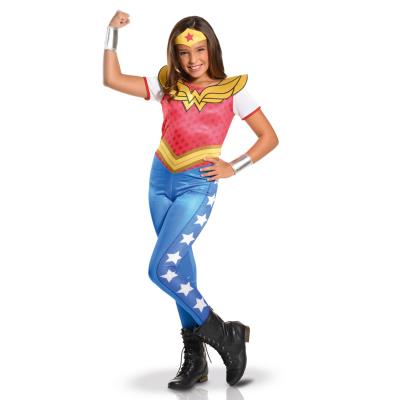 Déguisement Wonder Woman - DC Super Héros Girls : 7/8 ans Rubie's