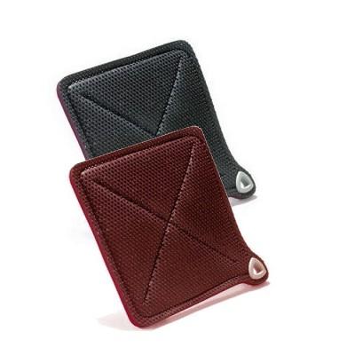 Duncan - Maniques/Dessous de plat - Lot de 2 Rouges : 18 cm