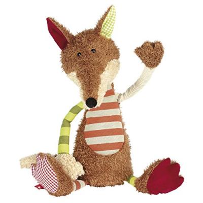 Sigikid 38368, fille et garçon, peluche renard patchwork sweety
