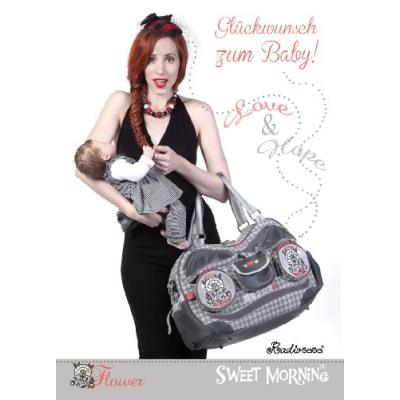 Sweet morning radio ga ga sac à langer gris