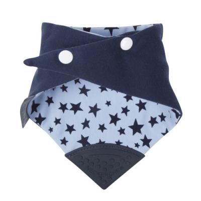 Cheeky chompers twinkle bandana anneau de dentition etoiles marine