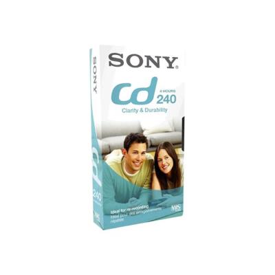 Sony E240CD Clarity & Durability - cassette vidéo - 1 x 240min