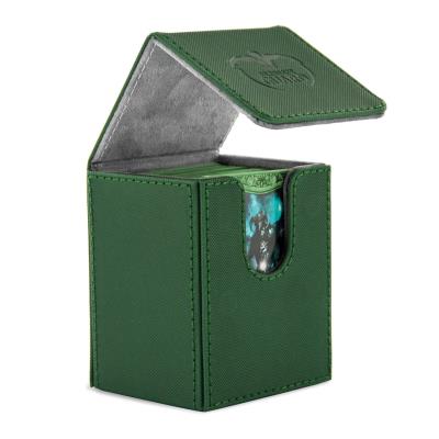 Ultimate Guard - Boîte pour cartes Flip Deck Case 100+ taille standard XenoSkin Vert
