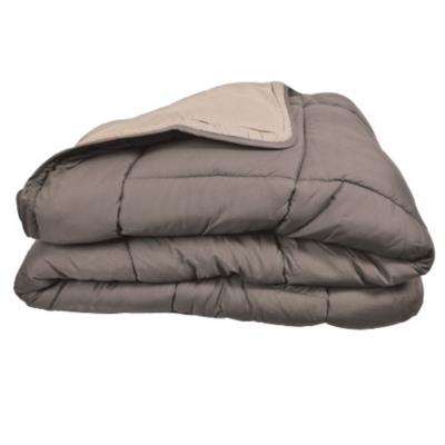 Couette microfibre Montagny double face, chaude - 260 x 240 cm