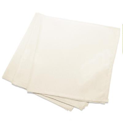 DOUCEUR D'INTÉRIEUR 1720289 LOT DE 3 SERVIETTES POLYESTER UNI ESSENTIEL NATUREL 40 X 40 CM