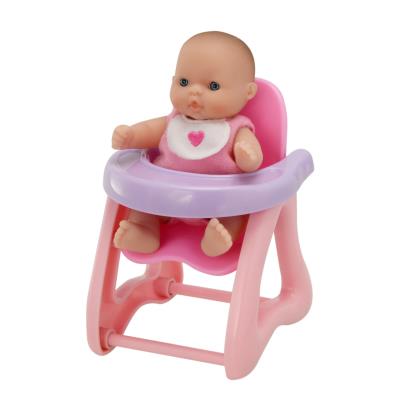 Sa CmPoupée Poupon Calinou 13 Dans Chaise Achat Haute 7b6yfg