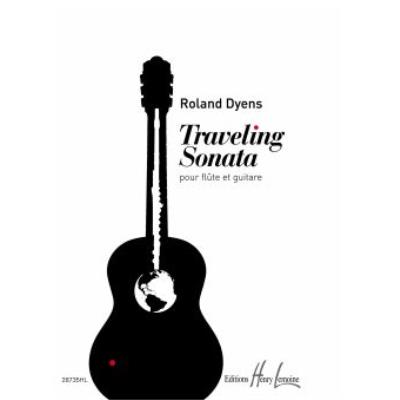 Partitions classique LEMOINE DYENS ROLAND - TRAVELING SONATA - FLUTE, GUITARE Guitare