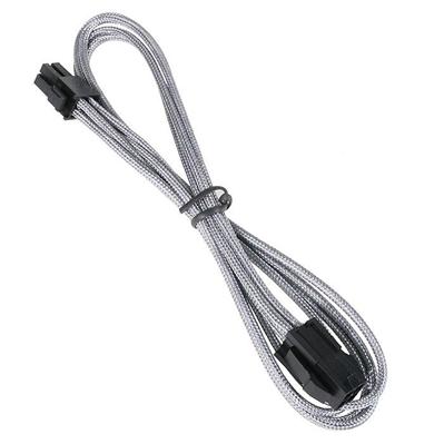 Bitfenix - Alchemy Silver - Extension d'alimentation gainée - ATX12V 4 pins - 45 cm (coloris argent)
