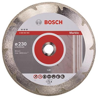 Bosch Disque à Tronçonner Diamanté Best For Marble (230 X 22,23 X 2,2 X 3 Mm)