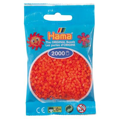 2 000 perles mini (petites perles Ø2,5 mm)- orange