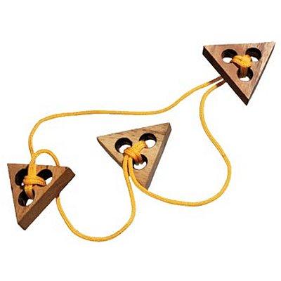 Casse-tête en bois - Triple Triangle