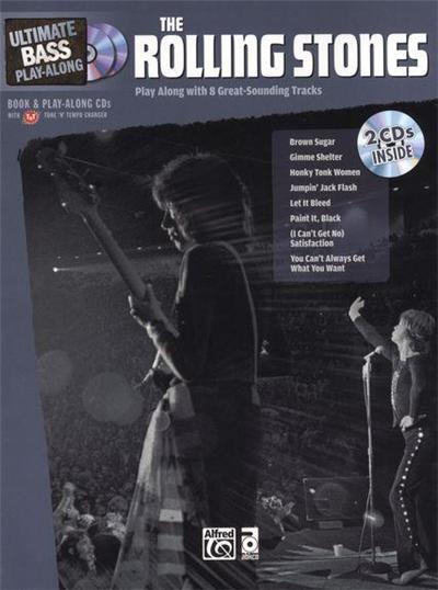 Rolling Stones Ultimate Bass Play-Along +2Cd