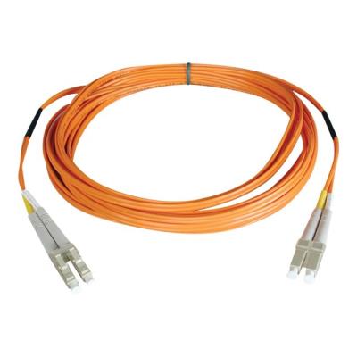 Tripp Lite 1M Duplex Multimode 50/125 Fiber Optic Patch Cable LC/LC 3' 3ft 1 Meter - verbindingskabel - 1 m - oranje
