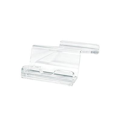 Wedo cristallic stations daccueil pour tablette acrylique transparent 601716