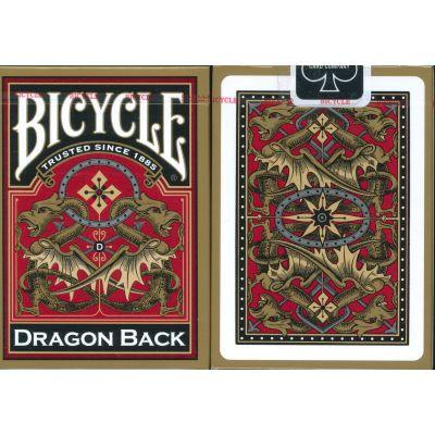 Cartes Bicycle dragon or