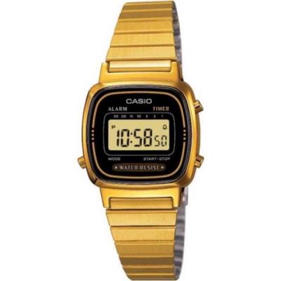Montre Femme Casio La670Wga-1 Bracelet Acier Inoxydable