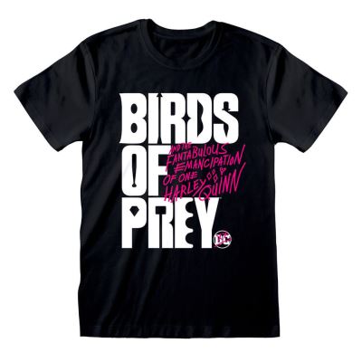 T-shirt noir DC Comics Birds of Prey pour homme: moyen
