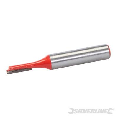 Fraise droite de 8 mm métrique Silverline
