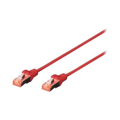 DIGITUS verbindingskabel - 25 cm - rood