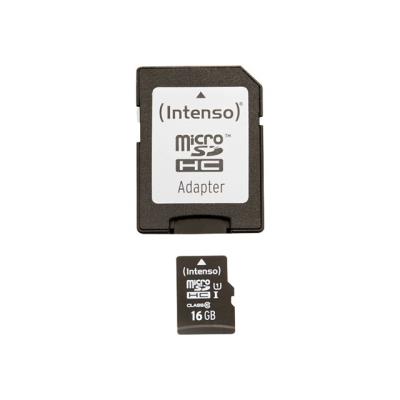 Intenso Premium - flashgeheugenkaart - 16 GB - microSDHC UHS-I