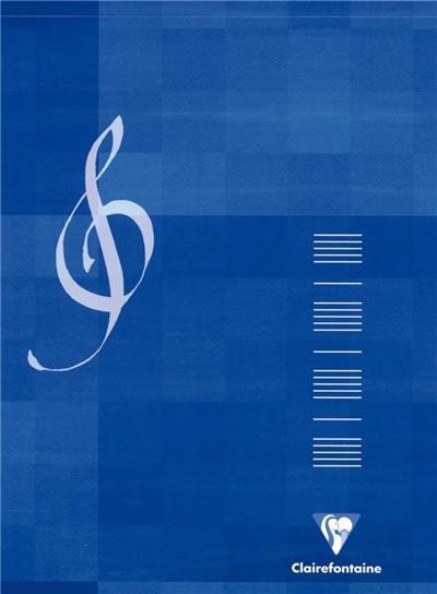 Bloc Musique A4 100 pages