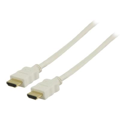 Valueline vgvp34000w05 câble 0.5 m blanc