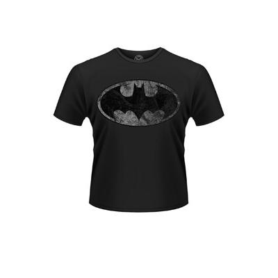 Batman - T-Shirt Vintage Silver Logo (S)